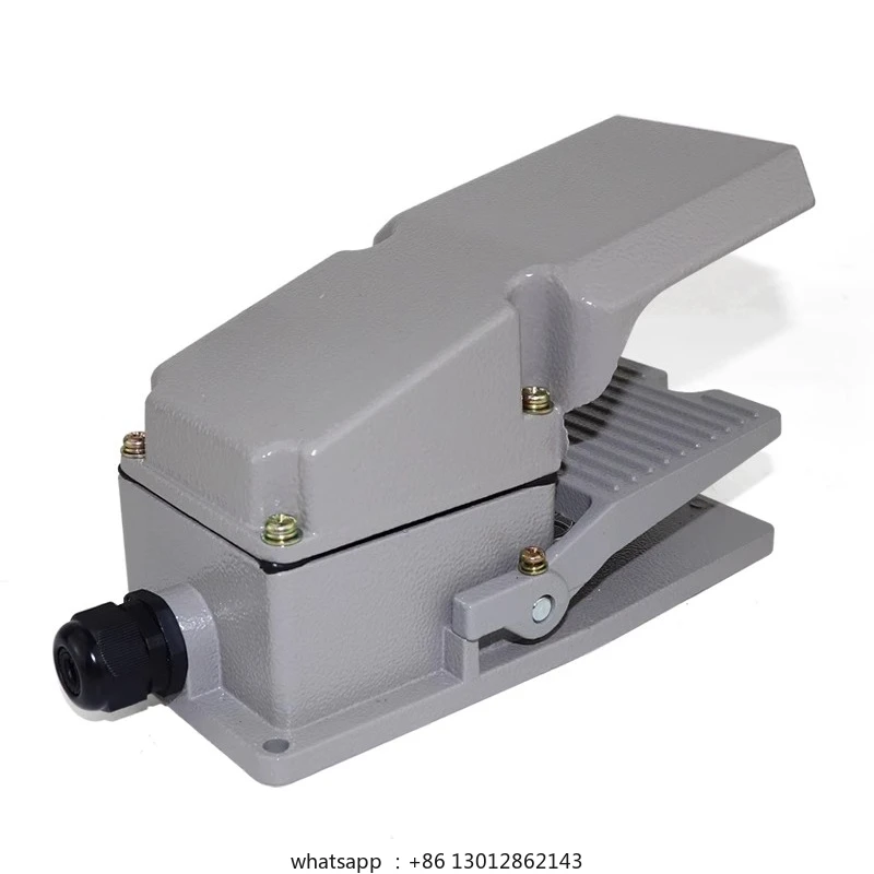 Ножная педаль LT4 с самовозвратом, алюминиевый корпус с крышкой, водонепроницаемый переключатель управления педалью станка
Ножная педаль LT4 с самовозвратом, алюминиевый корпус с крышкой, водонепроницаемый переключатель управления педалью станка