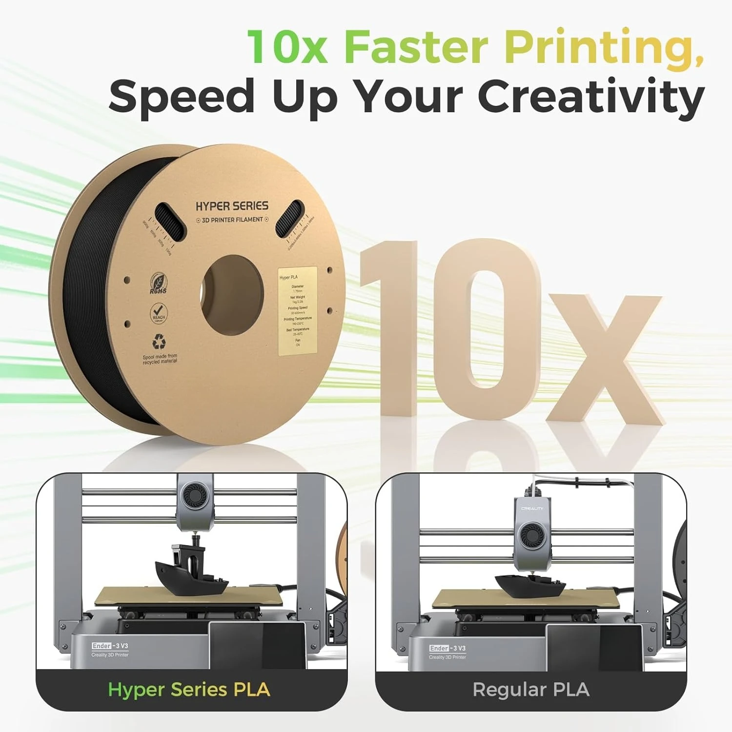Филамент Hyper PLA черный, 2 кг, для высокоскоростной 3D-печати до 600 мм/с, высокая прочность, не универсальный, отправка из США
Филамент Hyper PLA черный, 2 кг, для высокоскоростной 3D-печати до 600 мм/с, высокая прочность, не универсальный, отправка из США