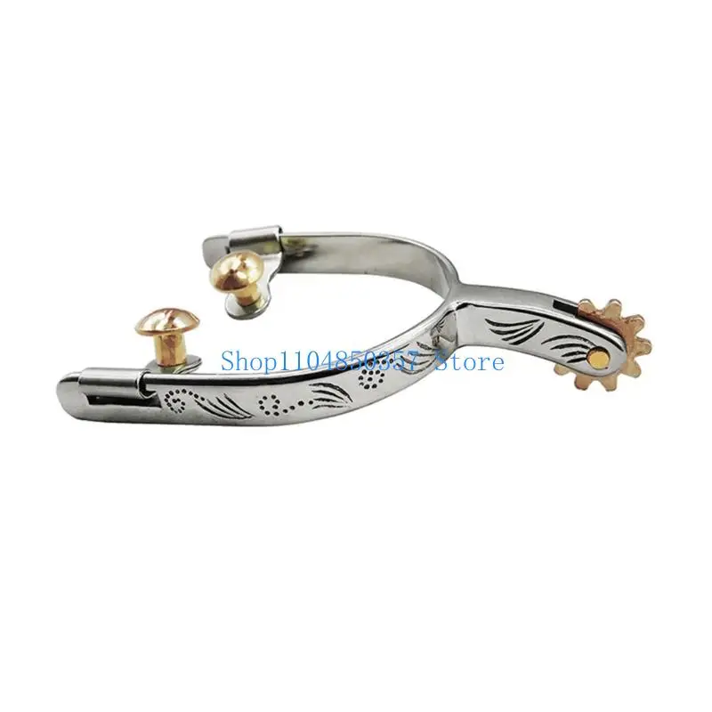 652F Retros Bronze Western Spurs German Silver Embellished Equestrians Horsemanship Gear
652F Retros Bronze Western Spurs German Silver Embellished Equestrians Horsemanship Gear