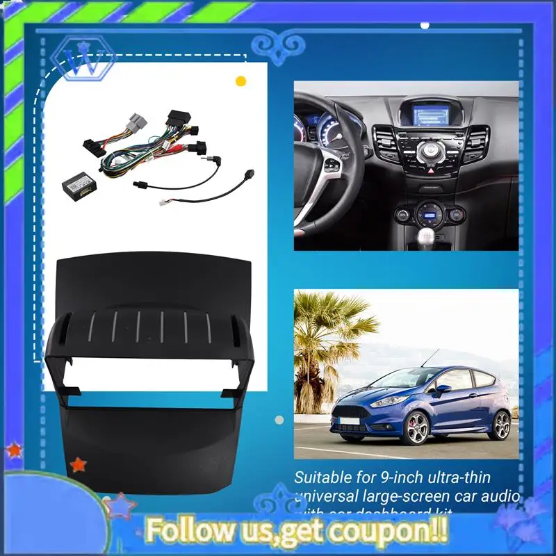 M46K-9 Inch Radio Car Android MP5 Player Casing Frame For Ford Fiesta 2009-2014 2Din Head Unit Fascia Stereo Dash Cover Panel
M46K-9 Inch Radio Car Android MP5 Player Casing Frame For Ford Fiesta 2009-2014 2Din Head Unit Fascia Stereo Dash Cover Panel