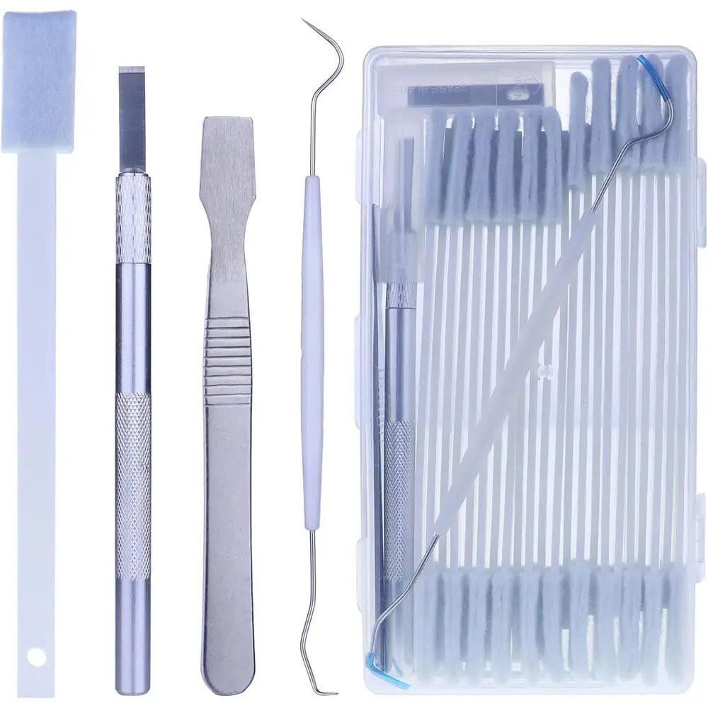 Multi-Purpose Detail Cleaning Brush Set for Tight Spaces, Toilet Bowl Hinges, Windows, Doors, Vents, and Stoves
Multi-Purpose Detail Cleaning Brush Set for Tight Spaces, Toilet Bowl Hinges, Windows, Doors, Vents, and Stoves