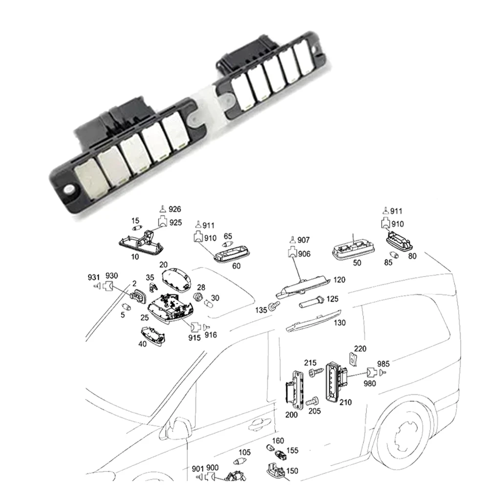 Electric Door Contact Plate for Mercedes Benz Vito Viano W639 Car Mid-Door Contact Plate A6398200311 6398200311JADD
Electric Door Contact Plate for Mercedes Benz Vito Viano W639 Car Mid-Door Contact Plate A6398200311 6398200311JADD