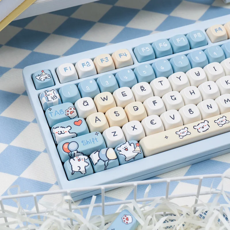 Cute Dog PBT Keycaps,132 Keys Custom MOA Profile Dye Sublimation Keyboard Keycaps For MX Switches Mechanical Keyboard 60% 75%
Cute Dog PBT Keycaps,132 Keys Custom MOA Profile Dye Sublimation Keyboard Keycaps For MX Switches Mechanical Keyboard 60% 75%