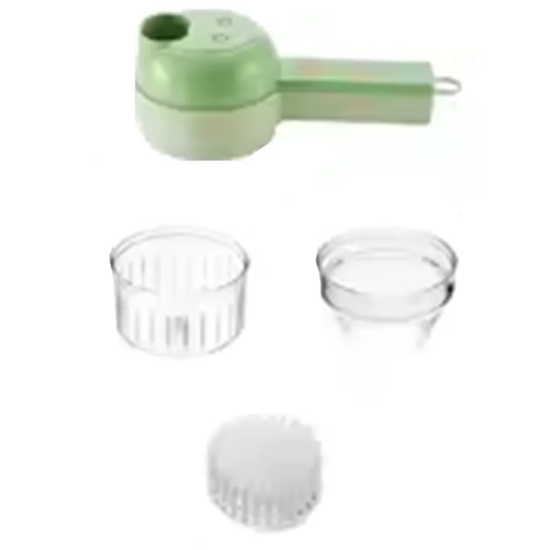 A7THK-Food Chopper 4In1 Electric Handheld Wireless Vegetable Cutter Set Garlic Masher Meat Grinder Machine Food Peel
A7THK-Food Chopper 4In1 Electric Handheld Wireless Vegetable Cutter Set Garlic Masher Meat Grinder Machine Food Peel