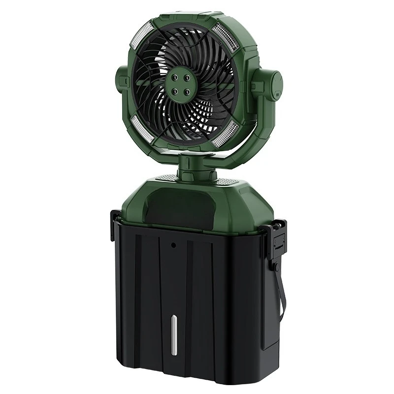 New Outdoor Camping Fan USB Charging Shaking Portable Long Life Fan Light
New Outdoor Camping Fan USB Charging Shaking Portable Long Life Fan Light