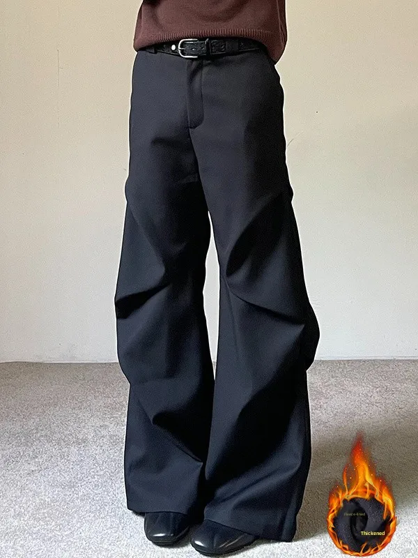 Bla Cleanfit Flared Trousers Men's Winter American Fce Lined Casual Sports Pants Drape Slimming Effect Smart Casual
Bla Cleanfit Flared Trousers Men's Winter American Fce Lined Casual Sports Pants Drape Slimming Effect Smart Casual