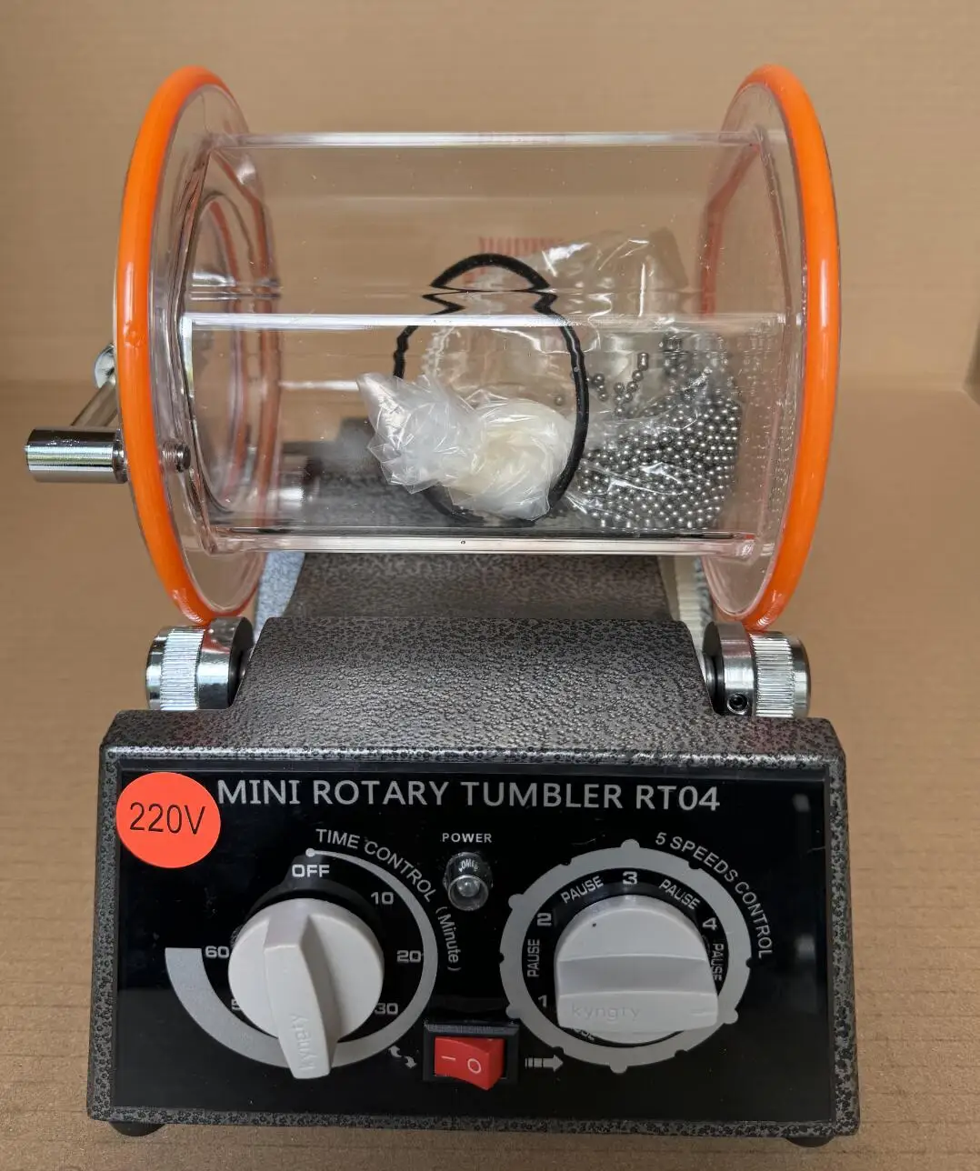 3kg Drum Polishing Machine, Jewelry Rotary Tumbler, Tumbling Mini-Tumbler Rotary Tumbler Polishing Machine Jewelry Polisher
3kg Drum Polishing Machine, Jewelry Rotary Tumbler, Tumbling Mini-Tumbler Rotary Tumbler Polishing Machine Jewelry Polisher
