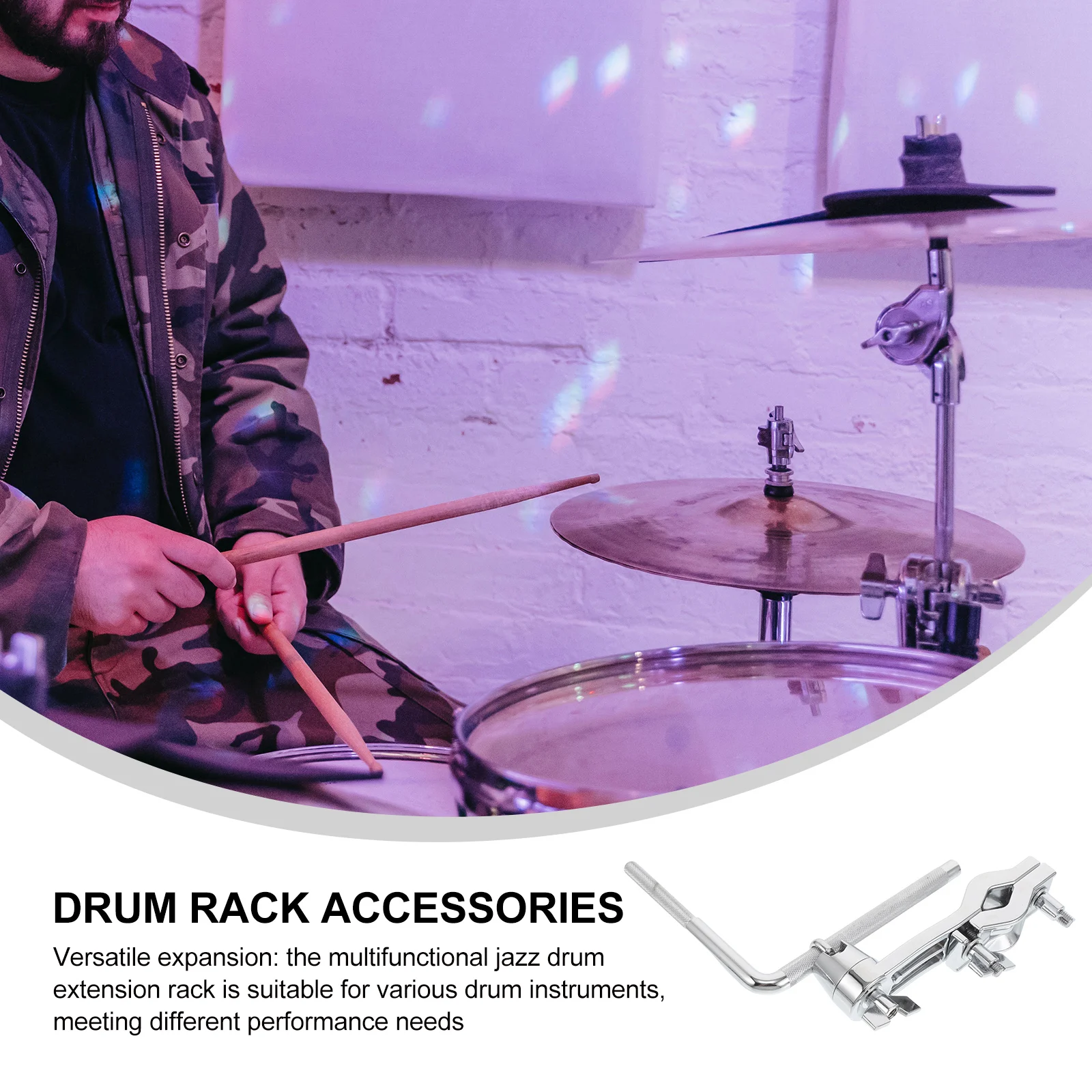 Drum Stand Hoop Mount Musical Instrument Cowbell Accessory Clamp Rack Concert Snare Silver Lifter
Drum Stand Hoop Mount Musical Instrument Cowbell Accessory Clamp Rack Concert Snare Silver Lifter