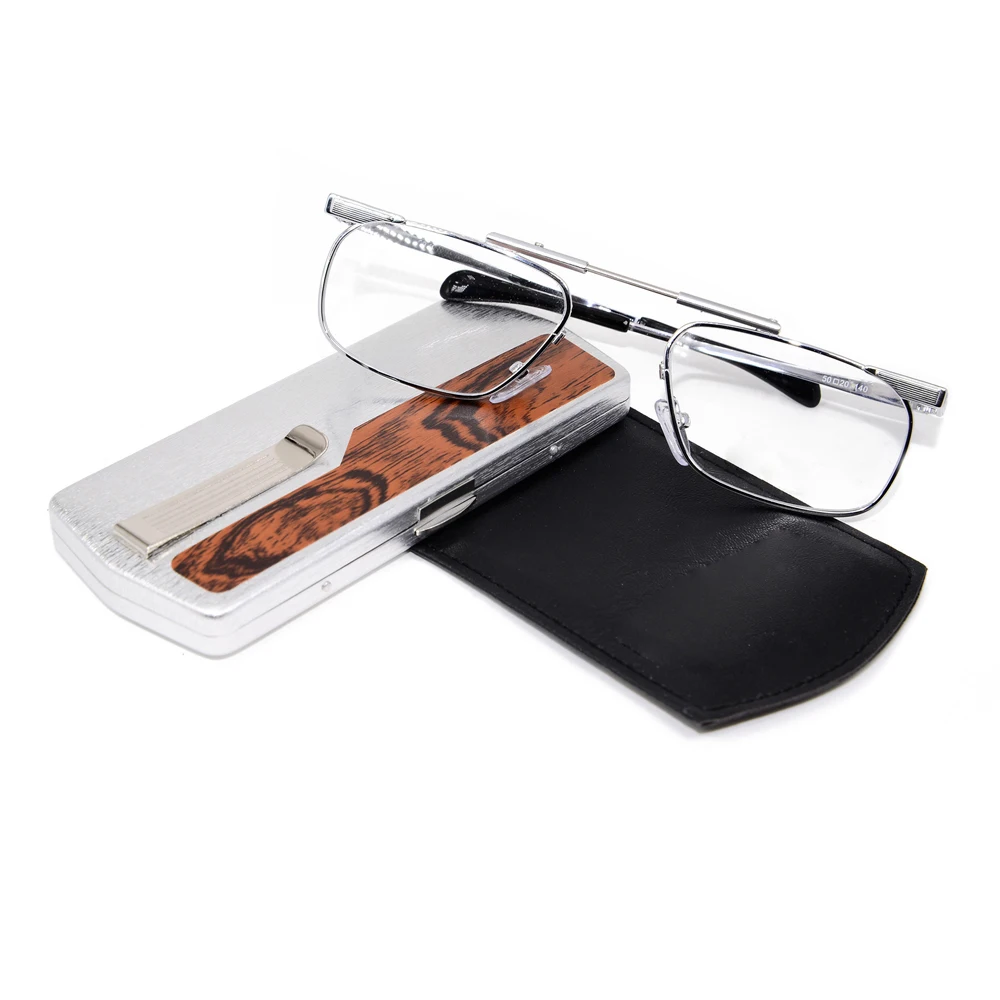 Rolipop 2025 New Foldable Metal Reading Glasses Portable Presbyopic Glasses With Case For Men Business Style
Rolipop 2025 New Foldable Metal Reading Glasses Portable Presbyopic Glasses With Case For Men Business Style