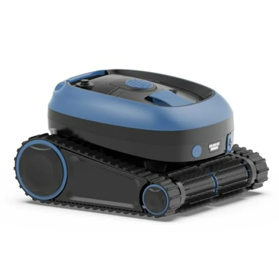 Robotic Pool Vacuum for inground above ground pools, ABS plastic, blue, 3-in-1 cordless with wall waterline cleaning, smart nav
Robotic Pool Vacuum for inground above ground pools, ABS plastic, blue, 3-in-1 cordless with wall waterline cleaning, smart nav