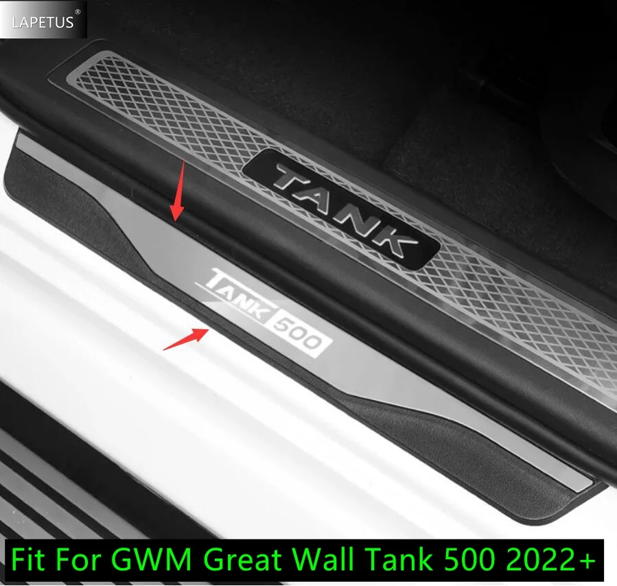 Car Rear Bumper Foot Plate Tailgate Door Sill Scuff Guard Plate Cover Trim Accessories Fit For GWM Great Wall Tank 500 2022 2023
Car Rear Bumper Foot Plate Tailgate Door Sill Scuff Guard Plate Cover Trim Accessories Fit For GWM Great Wall Tank 500 2022 2023