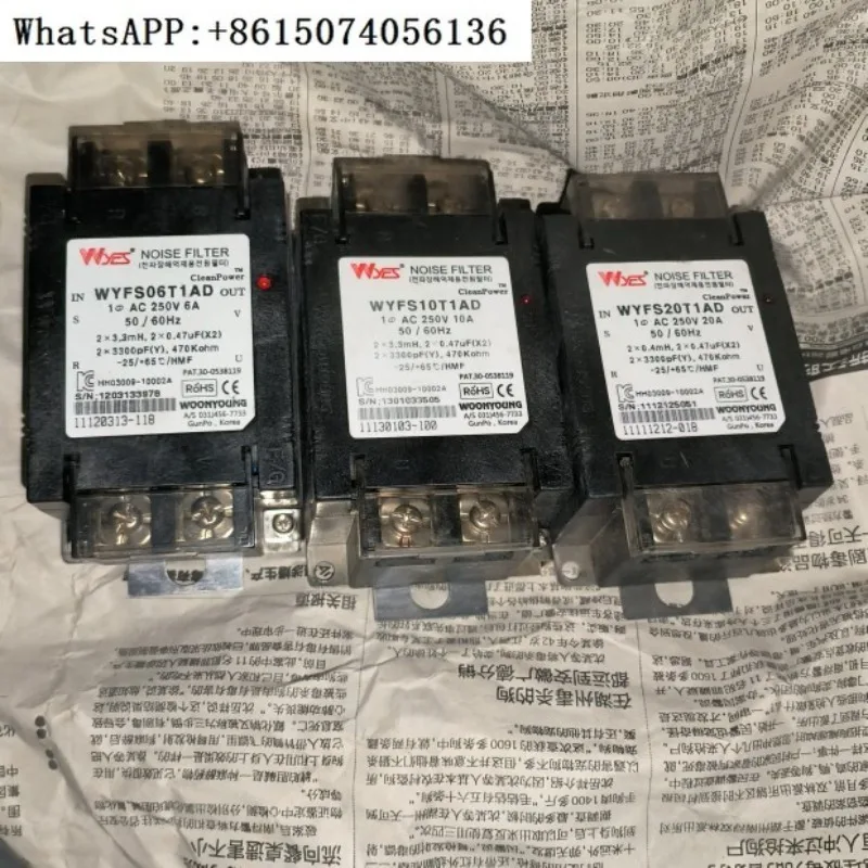 WYFS06T1AD/WYFS10T1AD/WYFS20T1AD Korean Yunyong WYES Filter(1PCS)
WYFS06T1AD/WYFS10T1AD/WYFS20T1AD Korean Yunyong WYES Filter(1PCS)