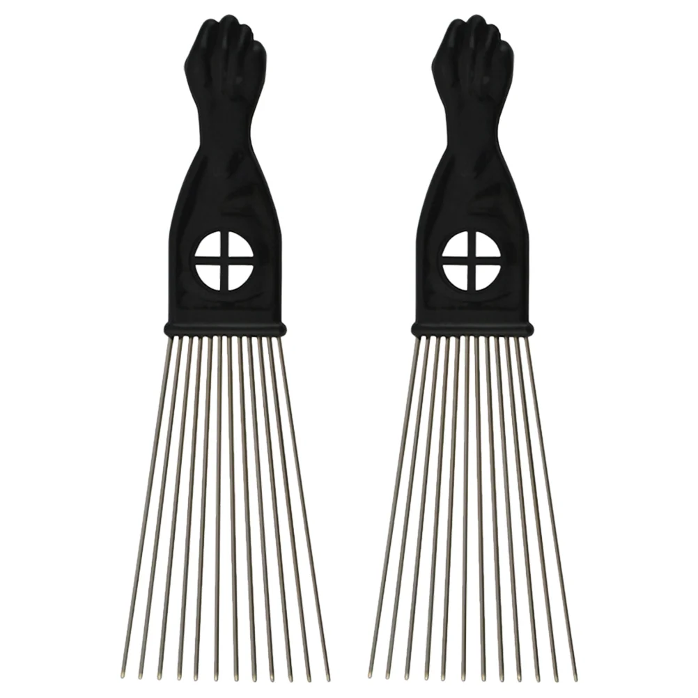 2 Pcs Afro Comb Hair Detangling Styling Brush for Curly Men Brushes Lift Teasing Comb Slick Rake Portable Man
2 Pcs Afro Comb Hair Detangling Styling Brush for Curly Men Brushes Lift Teasing Comb Slick Rake Portable Man