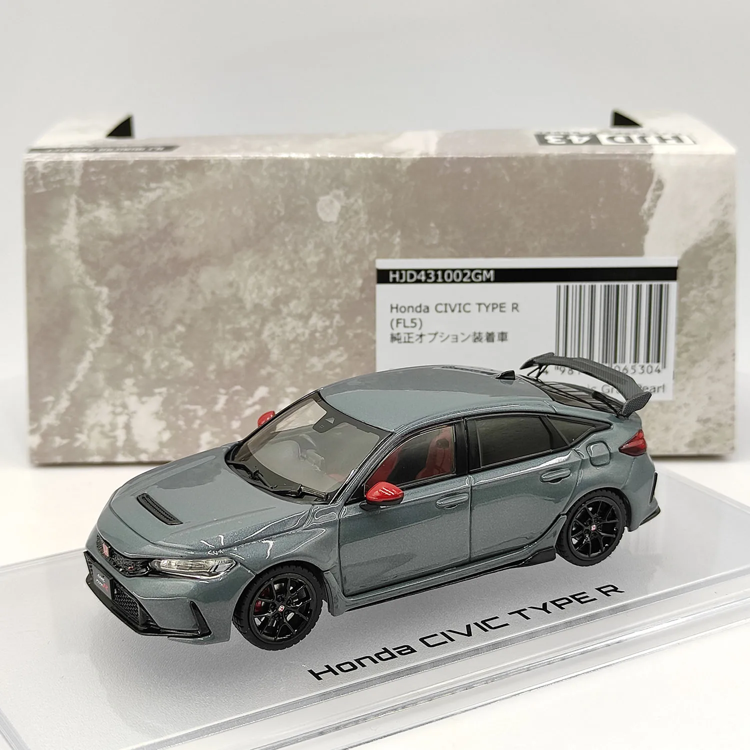Diecast in Stock 1:43 Scale HJ IG Hobby Japan Honda CIVIC TYPE R FL5 Alloy Grey Model Collectible Toy Gift Souvenir Display
Diecast in Stock 1:43 Scale HJ IG Hobby Japan Honda CIVIC TYPE R FL5 Alloy Grey Model Collectible Toy Gift Souvenir Display