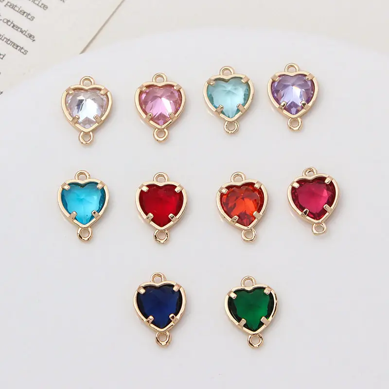 6 шт., медное золото, персиковое сердце, циркон, двойное отверстие, кулон «Любовь», серьги ручной работы, аксессуары, материалы, подвески
6 шт., медное золото, персиковое сердце, циркон, двойное отверстие, кулон «Любовь», серьги ручной работы, аксессуары, материалы, подвески