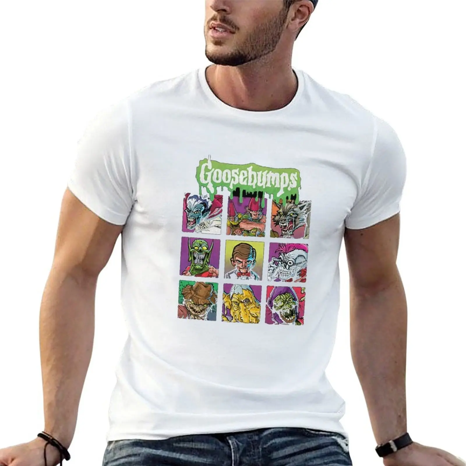 Goosebumps team T-Shirt t shirts for man graphic funny cotton tshirt 100% man t shirts for men T-shirt
Goosebumps team T-Shirt t shirts for man graphic funny cotton tshirt 100% man t shirts for men T-shirt