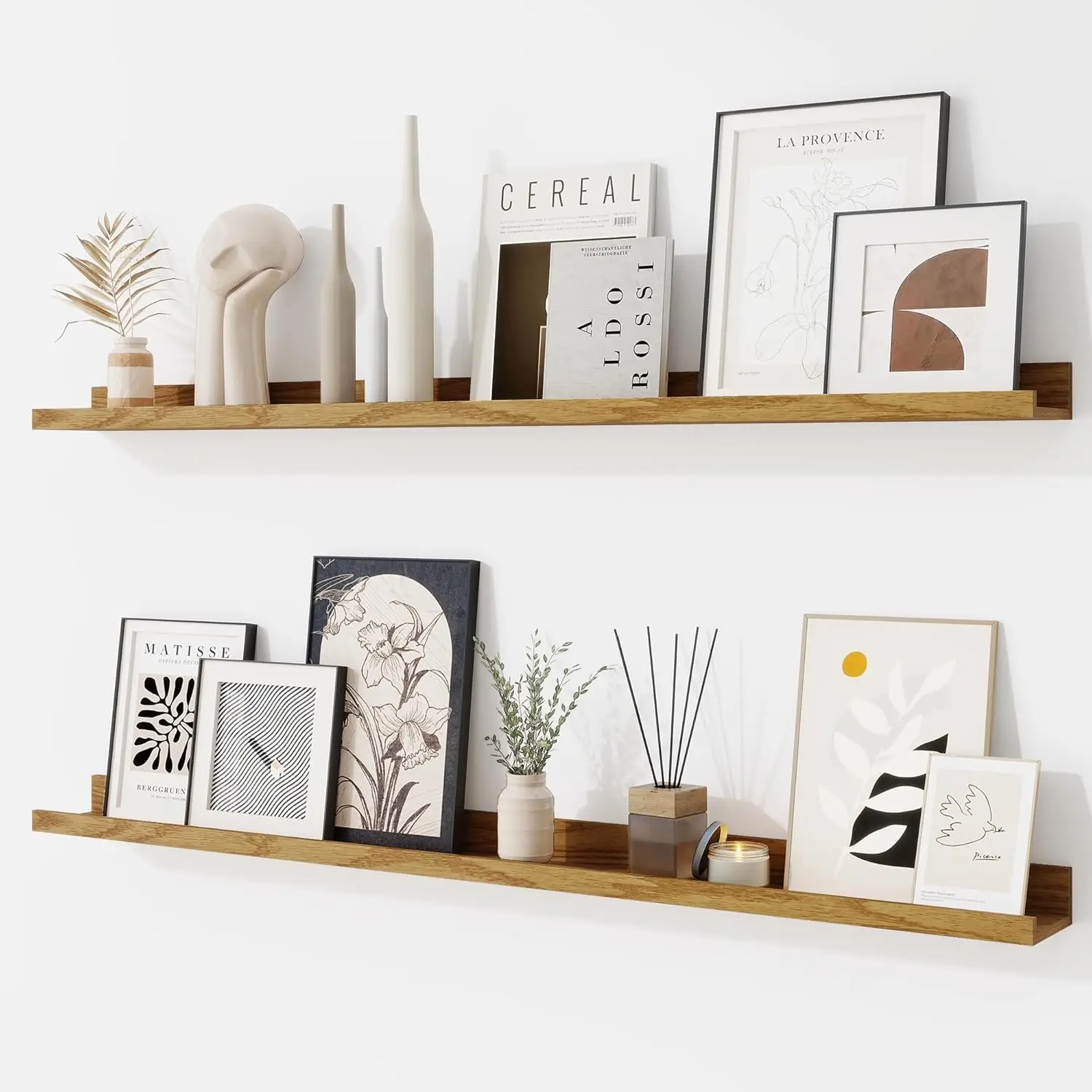 Настенные полки-карнизы Picture Ledge Shelf, 40 дюймов, комплект из 2 штук, деревянные настенные полки с бортиком, декор для стен, хранение для спальни и гостиной
Настенные полки-карнизы Picture Ledge Shelf, 40 дюймов, комплект из 2 штук, деревянные настенные полки с бортиком, декор для стен, хранение для спальни и гостиной