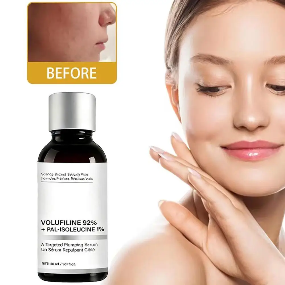 Volufiline 92% and Pal-Lsoleucine 1% Niaciamide Face Essence Replenishment Moisturize Brighten Skin Care Firming Facial Serum
Volufiline 92% and Pal-Lsoleucine 1% Niaciamide Face Essence Replenishment Moisturize Brighten Skin Care Firming Facial Serum
