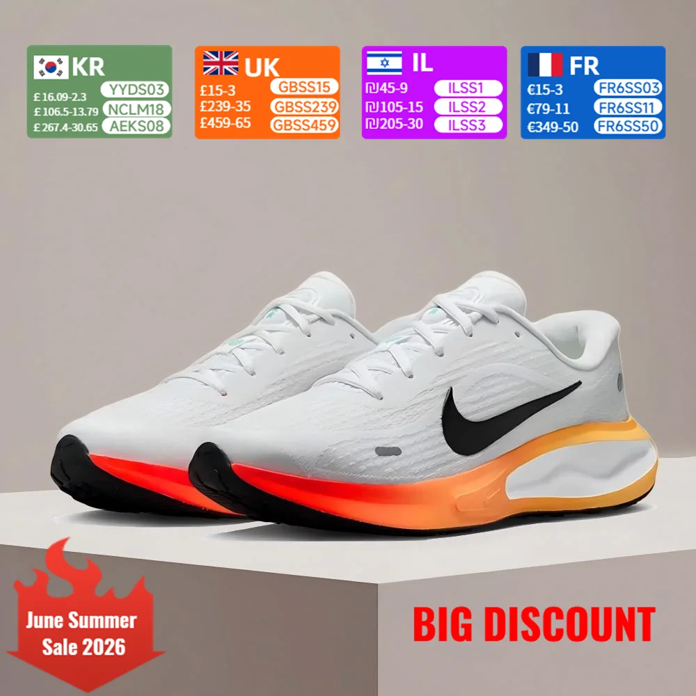 Nike Journey Run Men's Running Shoes Stylish, versatile, comfortable, slip-resistant, and durable training shoes IH7329-101
Nike Journey Run Men's Running Shoes Stylish, versatile, comfortable, slip-resistant, and durable training shoes IH7329-101