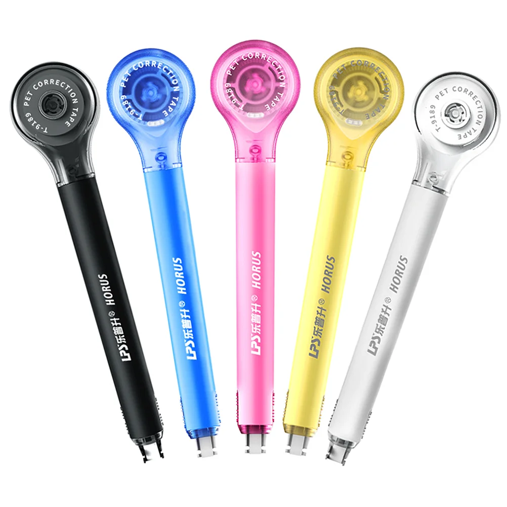5 Pcs Tape Pen Correction Student Accessory Portable 1400X300X250CM Corrected Studying White Out Office
5 Pcs Tape Pen Correction Student Accessory Portable 1400X300X250CM Corrected Studying White Out Office