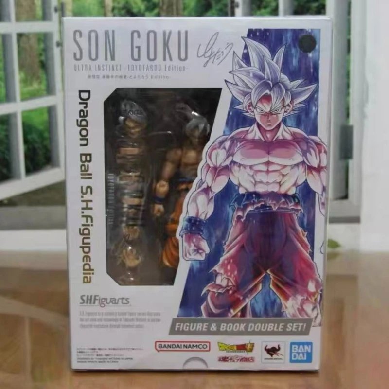In Stock Bandai SHF Dragon Ball Z Son Goku Ultra Instinct Toyotaro Edition VJ30TH Attached album Action Figure Toy Model Gift
In Stock Bandai SHF Dragon Ball Z Son Goku Ultra Instinct Toyotaro Edition VJ30TH Attached album Action Figure Toy Model Gift