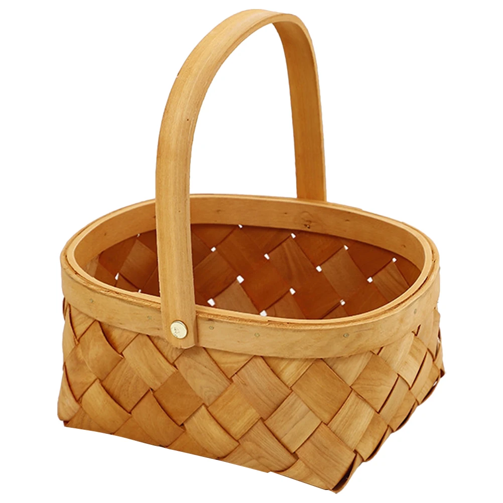 Woven Storage H Basket Small Size Pastoral Home Decor Fruit Snack Picnic Holder Bamboo Practical Long Use Artistic Shape
Woven Storage H Basket Small Size Pastoral Home Decor Fruit Snack Picnic Holder Bamboo Practical Long Use Artistic Shape
