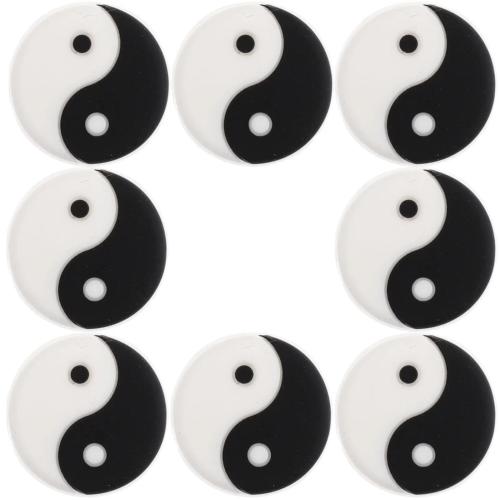8PCS Tennis Racket Dampeners Vibration Silica Gel Small Silicone Tennis Supplies Accessories White Color
8PCS Tennis Racket Dampeners Vibration Silica Gel Small Silicone Tennis Supplies Accessories White Color