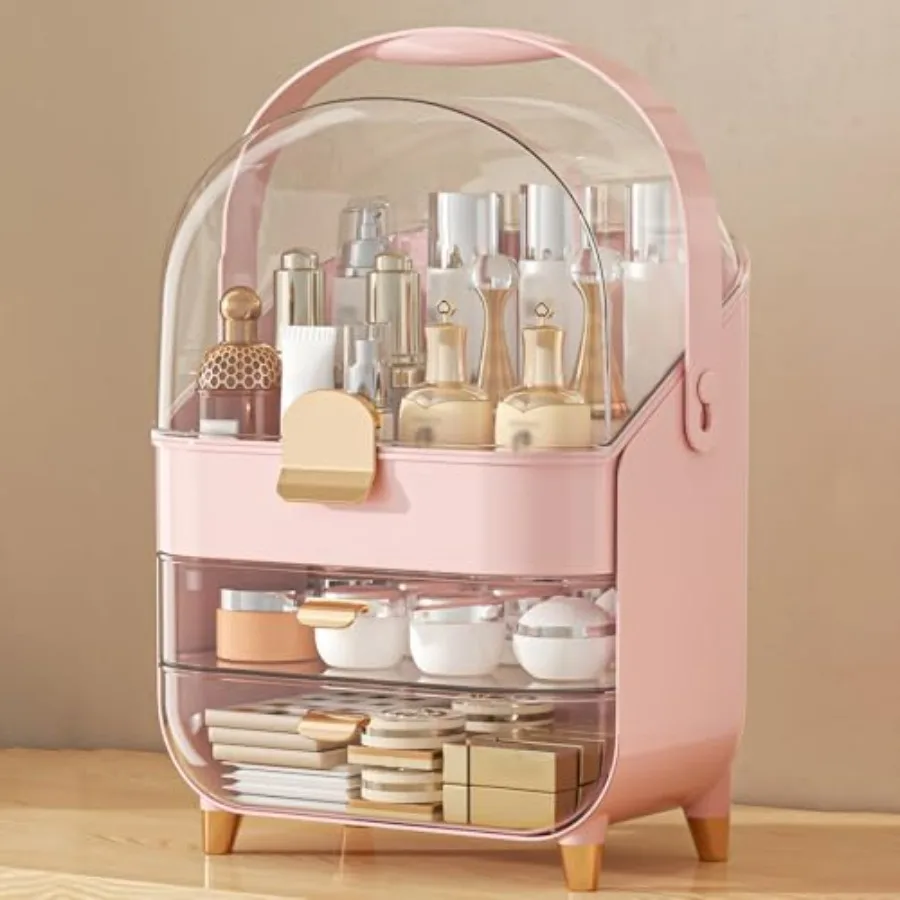 Makeup Organizer Countertop, Skincare Holder Bathroom Counter Organizer, Storage Box Cosmetic Display Cases, Teen Girl Gifts Ma
Makeup Organizer Countertop, Skincare Holder Bathroom Counter Organizer, Storage Box Cosmetic Display Cases, Teen Girl Gifts Ma