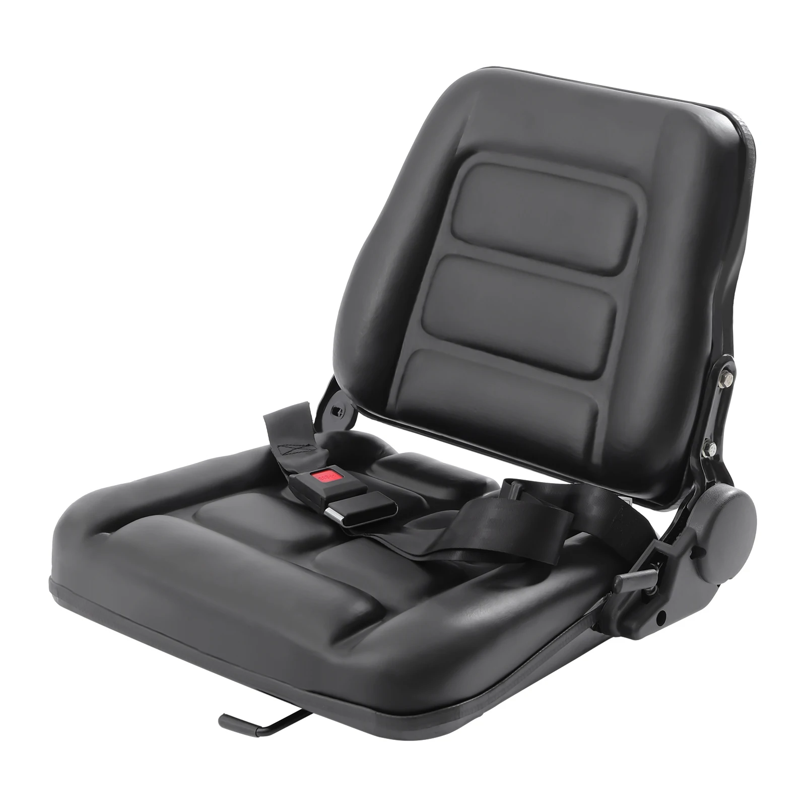 PVC Forklift Seat, Adjustable Slides, Foldable Backrest, High Resilience Cushion for Long-Lasting Comfort
PVC Forklift Seat, Adjustable Slides, Foldable Backrest, High Resilience Cushion for Long-Lasting Comfort