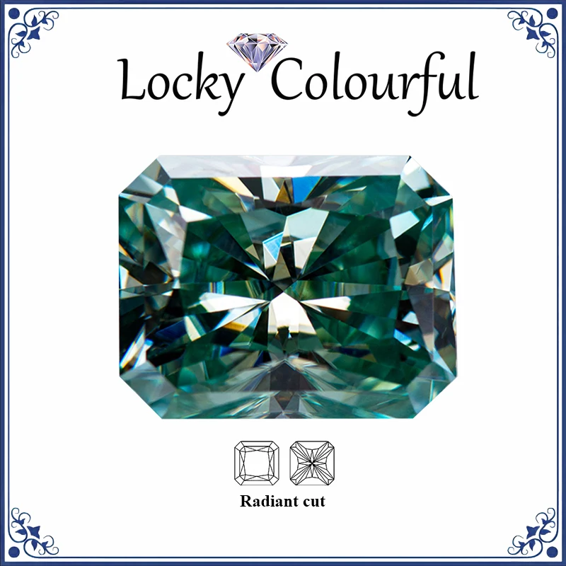 Moissanite Radiant Shape Yellow Green Color Charms Beads VVS1 for DIY Jewelry Making Necklace Materials with GRA Certificate
Moissanite Radiant Shape Yellow Green Color Charms Beads VVS1 for DIY Jewelry Making Necklace Materials with GRA Certificate