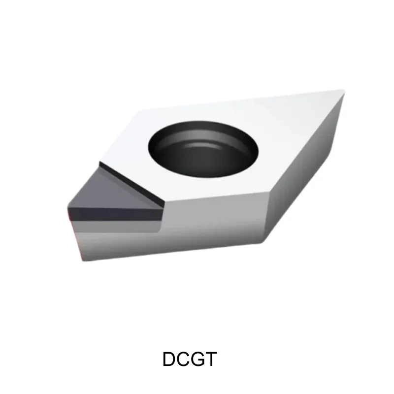 PCD DCGT0702 DCGT11T30 Insert Turning Tool High Hardness Diamond Cutter for Copper Aluminum to Achieve Mirror Effect
PCD DCGT0702 DCGT11T30 Insert Turning Tool High Hardness Diamond Cutter for Copper Aluminum to Achieve Mirror Effect