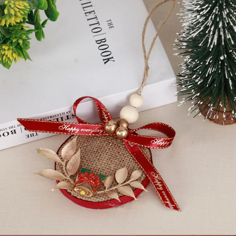 Christmas Tree Creative Wooden Tag Pendant Handmade Hemp Christmas Decorative Door Pendant Living Room Scene Home Accessories
Christmas Tree Creative Wooden Tag Pendant Handmade Hemp Christmas Decorative Door Pendant Living Room Scene Home Accessories