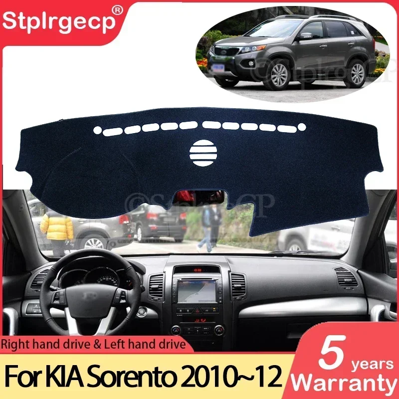 For KIA Sorento 2010 2011 2012 XM Pre-Facelift Anti-Slip Mat Dashboard Cover Pad Sunshade Dashmat Carpet Anti-UV Car Accessories
For KIA Sorento 2010 2011 2012 XM Pre-Facelift Anti-Slip Mat Dashboard Cover Pad Sunshade Dashmat Carpet Anti-UV Car Accessories