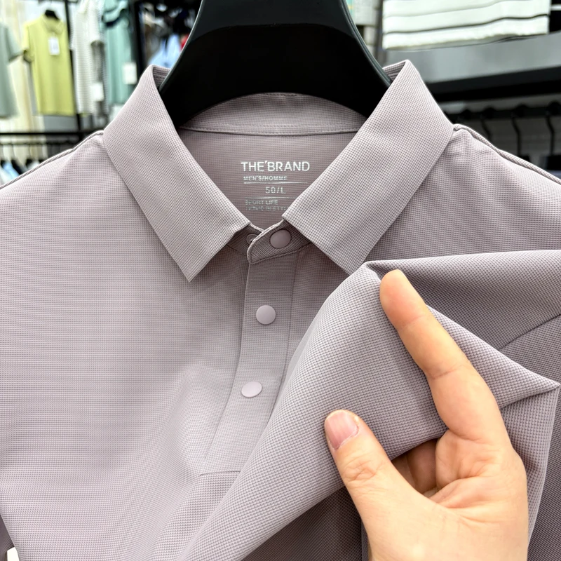 Men's Short Sleeve Polo Shirts - 12 Colors Stretch Seamless Design 4 Buttons - High Quality Classic and Trendy
Men's Short Sleeve Polo Shirts - 12 Colors Stretch Seamless Design 4 Buttons - High Quality Classic and Trendy
