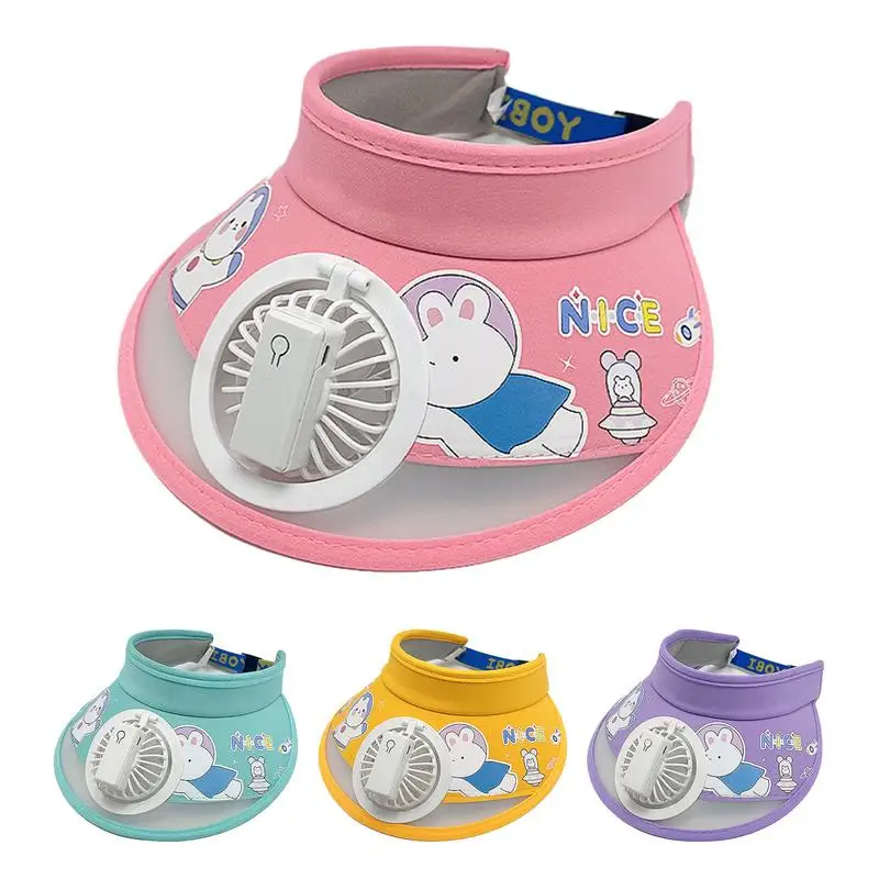 Sun Visor Hats With Fan Cute Kids Visor Sun Hat Breathable Outdoor Cooling Headwear Large Area Protection Personal Cool Devices
Sun Visor Hats With Fan Cute Kids Visor Sun Hat Breathable Outdoor Cooling Headwear Large Area Protection Personal Cool Devices