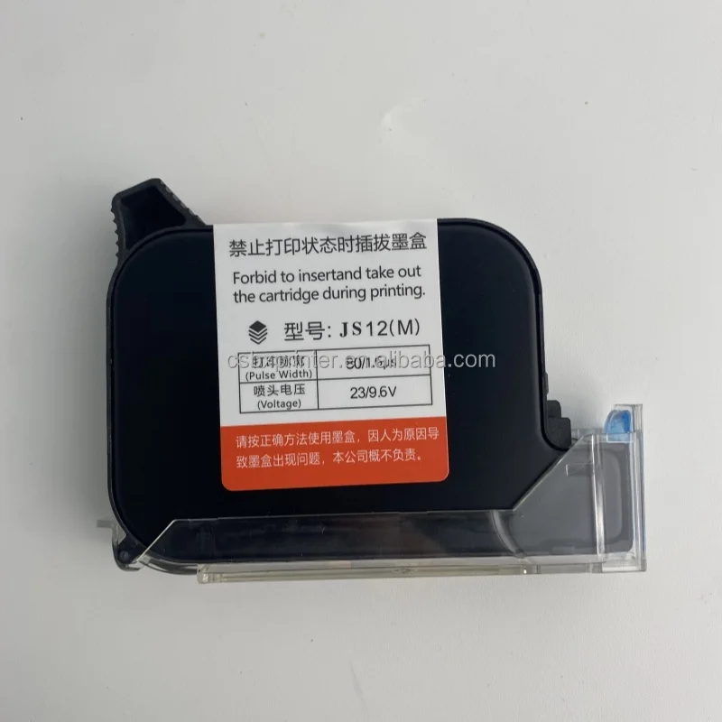 Original JS10 JS11 JS12 Ink Cartridge for Inkjet Printer Solvent Water Based Date Coder Ink
Original JS10 JS11 JS12 Ink Cartridge for Inkjet Printer Solvent Water Based Date Coder Ink