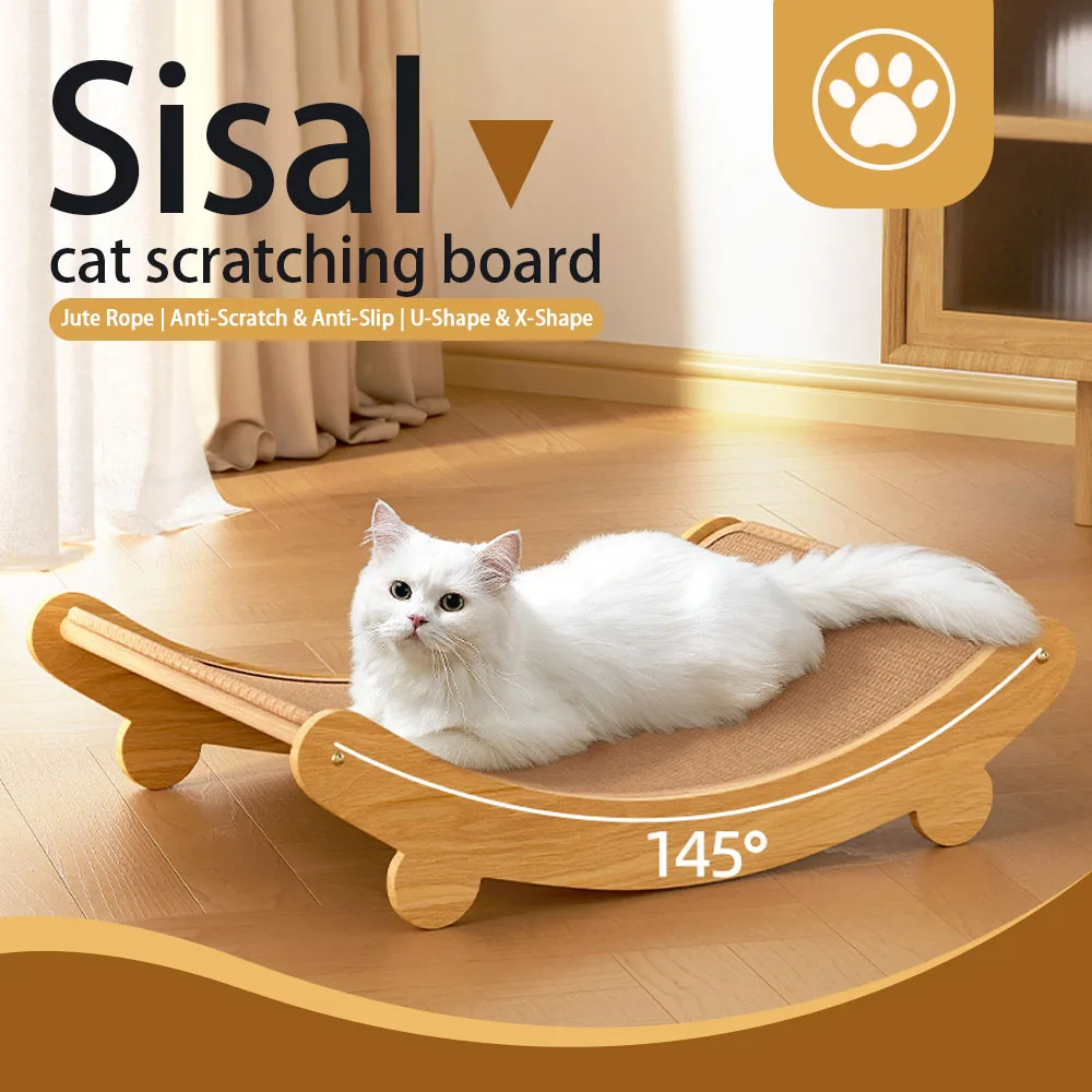 Cat Scratch Pad | Cat Scratcher Lounge - Sisal Rope, Wear-Resistant | Minimalist Style Cat Nest, Cat Bed, Cat Chair
Cat Scratch Pad | Cat Scratcher Lounge - Sisal Rope, Wear-Resistant | Minimalist Style Cat Nest, Cat Bed, Cat Chair