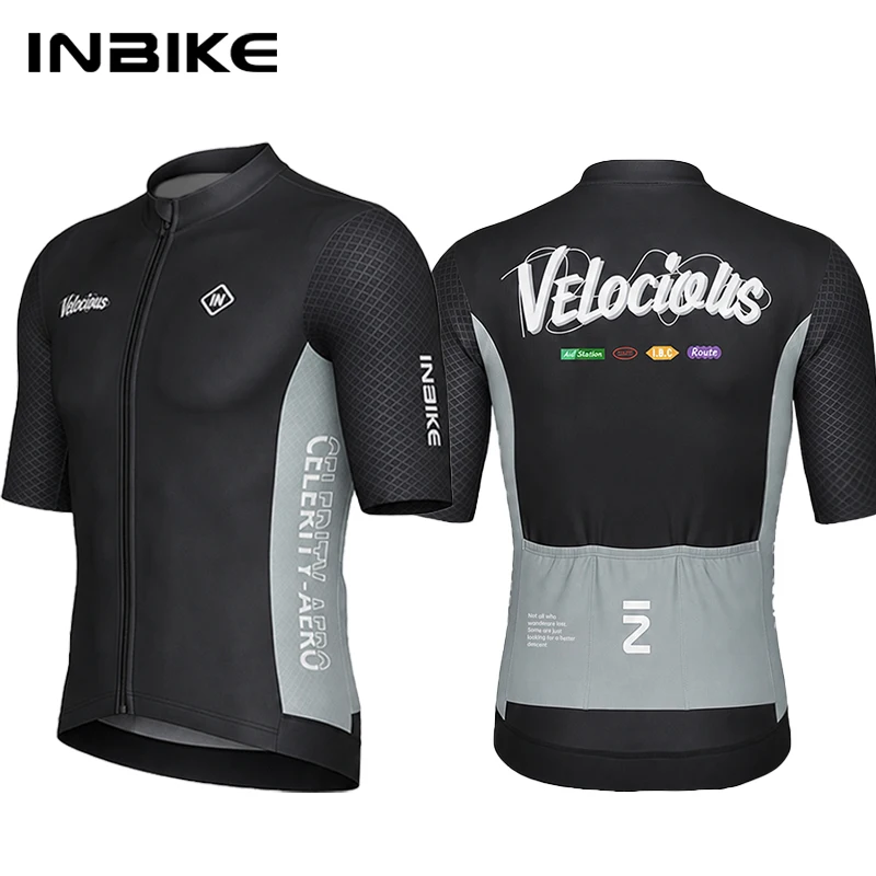 INBIKE Cycling Jersey Men Short Sleeve Road Bike Biking Jerseys Full Zipper with Pockets Bicycle Clothing Breathable Quick Dry
INBIKE Cycling Jersey Men Short Sleeve Road Bike Biking Jerseys Full Zipper with Pockets Bicycle Clothing Breathable Quick Dry