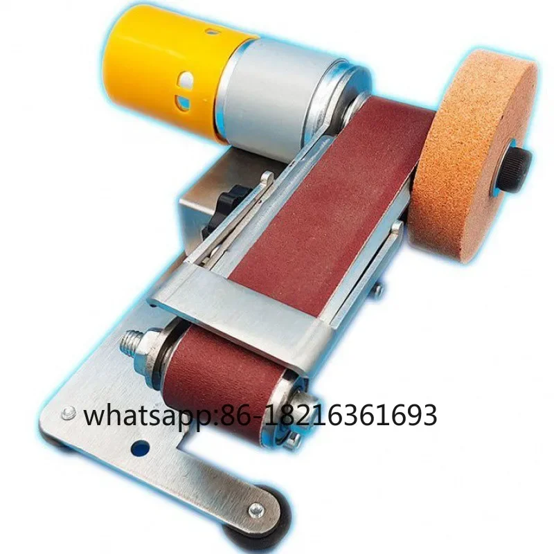 Multi functional mini belt sanding machine with art knife, micro angle sanding machine
Multi functional mini belt sanding machine with art knife, micro angle sanding machine