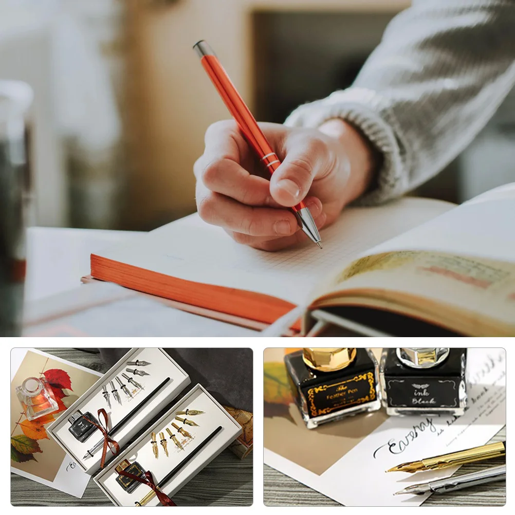 1Set Retro Dip Pen Set Calligraphy Pens for Writing Drawing Signature Ink Gift Creative Writing Tools
1Set Retro Dip Pen Set Calligraphy Pens for Writing Drawing Signature Ink Gift Creative Writing Tools