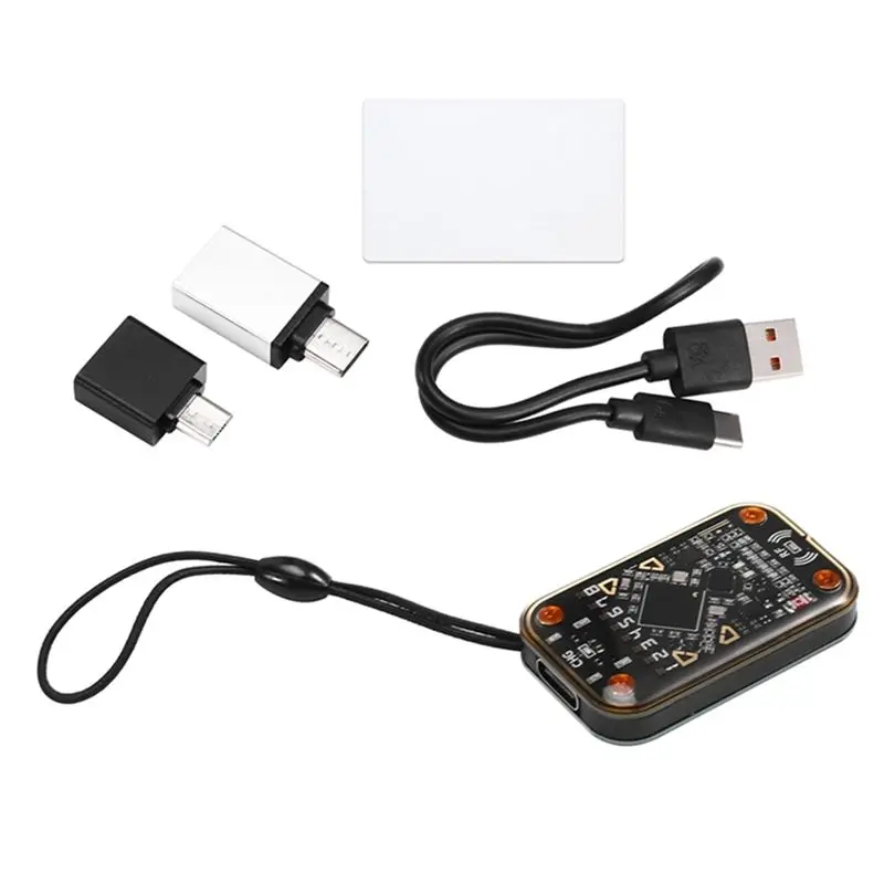 Считыватель смарт-чипов FFYY-RFID + эмулятор смарт-карт UID, эмулятор RFID, устройство чтения/записи, поддержка IC 125 кГц, 13,56 МГц, функция клонирования карт
Считыватель смарт-чипов FFYY-RFID + эмулятор смарт-карт UID, эмулятор RFID, устройство чтения/записи, поддержка IC 125 кГц, 13,56 МГц, функция клонирования карт