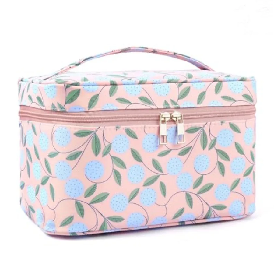 Travel Makeup Bag, Cosmetic Bag, Portable Large Capacity Makeup Case, Make Up Organizer For Women, Oxford Cloth Toiletry Bag Wi
Travel Makeup Bag, Cosmetic Bag, Portable Large Capacity Makeup Case, Make Up Organizer For Women, Oxford Cloth Toiletry Bag Wi