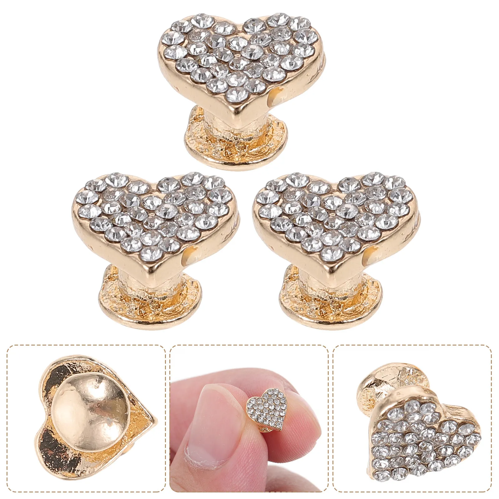 3Pcs Decorative Studs Watchband Charm Metal Rings Trendy Ornament for Prom Anniversary Birthday Gift
3Pcs Decorative Studs Watchband Charm Metal Rings Trendy Ornament for Prom Anniversary Birthday Gift