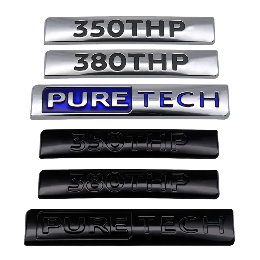 Car ABS Rear Trunk Words Letters 350THP 380THP PURE TECH Logo Badge Decal Sticker for Peugeot 3008 4008 5008 208 306 307 308 508
Car ABS Rear Trunk Words Letters 350THP 380THP PURE TECH Logo Badge Decal Sticker for Peugeot 3008 4008 5008 208 306 307 308 508