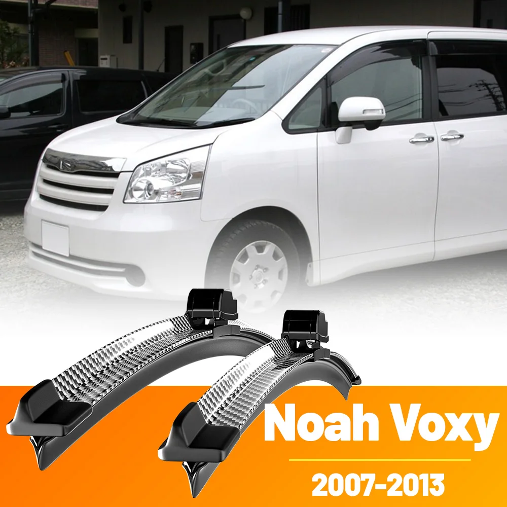 2pcs Front Windshield Windscreen Wiper Blades Carbon Fibre Wipers For Toyota Noah Voxy ZRR70 VAN 2007-2013 2008 2009 2010 2011
2pcs Front Windshield Windscreen Wiper Blades Carbon Fibre Wipers For Toyota Noah Voxy ZRR70 VAN 2007-2013 2008 2009 2010 2011