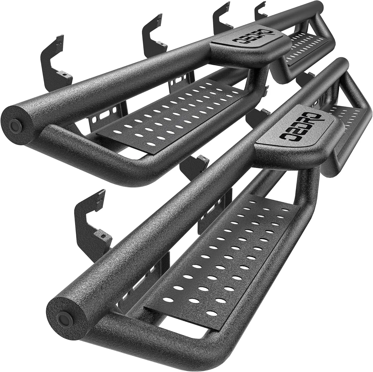Running Boards for 2019-2026 Chevy & GMC Crew Cab (Excl 2019 1500 LD/Limited), Carbon Steel, Two-Stair Design for Easy Access
Running Boards for 2019-2026 Chevy & GMC Crew Cab (Excl 2019 1500 LD/Limited), Carbon Steel, Two-Stair Design for Easy Access