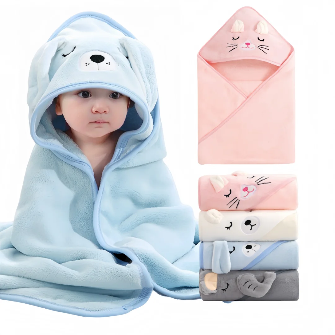 Baby Coral Fleece Hooded Bath Towel Bath Towel Newborn Toddler Cartoon Animal Swaddle Wrap Soft Baby Girls Boys Bath Towel
Baby Coral Fleece Hooded Bath Towel Bath Towel Newborn Toddler Cartoon Animal Swaddle Wrap Soft Baby Girls Boys Bath Towel