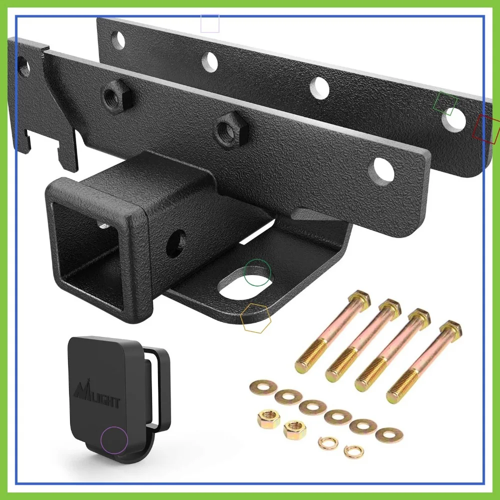 2-дюймовый комплект приемника фаркопа заднего бампера для 4-дверных и 2-дверных моделей Wrangler JL JLU 2018-2025 гг.
2-дюймовый комплект приемника фаркопа заднего бампера для 4-дверных и 2-дверных моделей Wrangler JL JLU 2018-2025 гг.