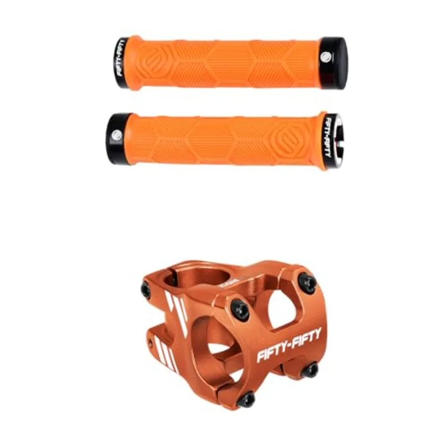 Double Lock-On Mountain Bike Grips Bicycle Handlebar Locking Grips Non-Slip MTB Handle Mountain Bike Stem Aluminum Alloy Short
Double Lock-On Mountain Bike Grips Bicycle Handlebar Locking Grips Non-Slip MTB Handle Mountain Bike Stem Aluminum Alloy Short