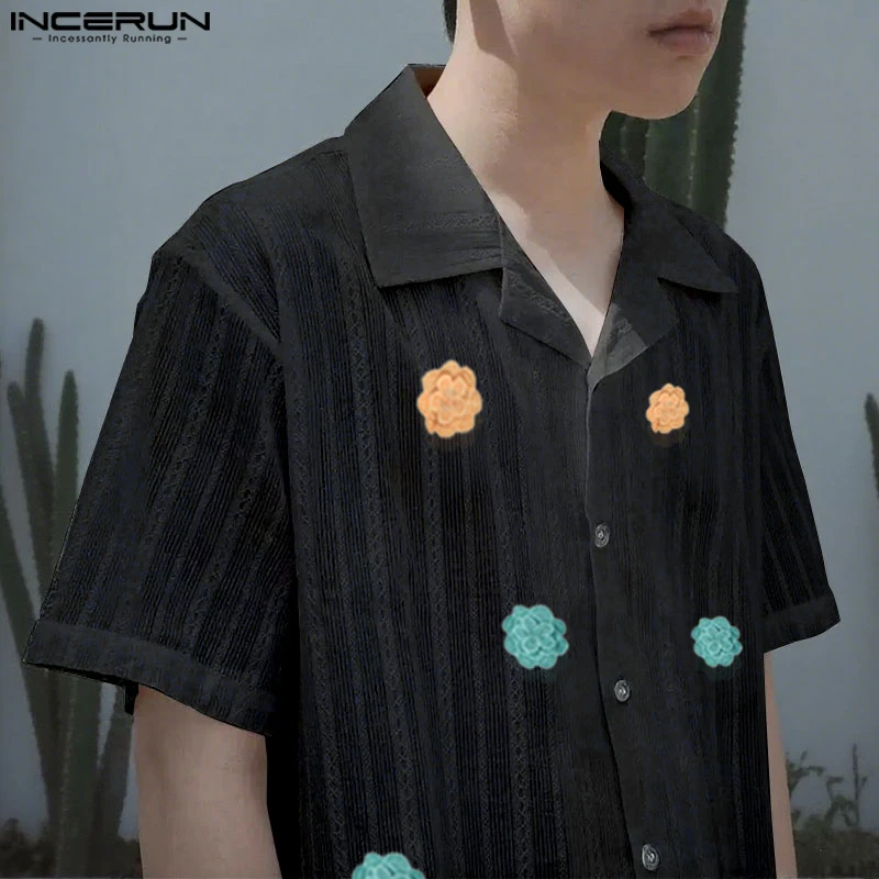 INCERUN Мужская рубашка с цветочным принтом в стиле пэчворк, хлопковые мужские рубашки с лацканами и короткими рукавами, летняя уличная одежда, дышащая повседневная мужская одежда, S-5XL
INCERUN Мужская рубашка с цветочным принтом в стиле пэчворк, хлопковые мужские рубашки с лацканами и короткими рукавами, летняя уличная одежда, дышащая повседневная мужская одежда, S-5XL